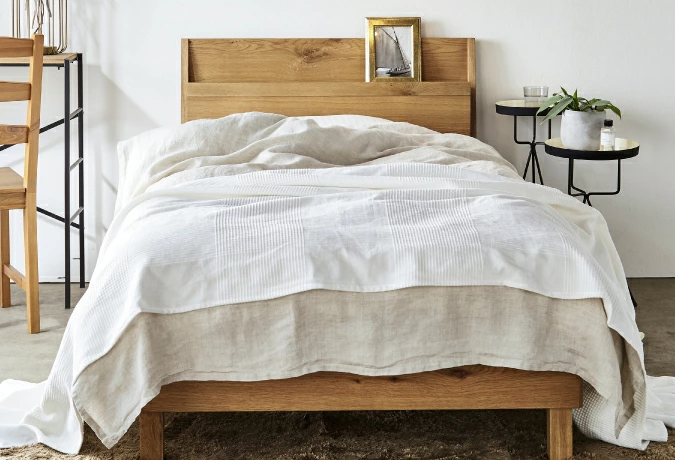 bed frame with shelf online